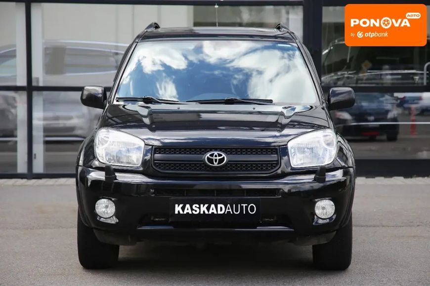 Toyota RAV4, 2004 р., Газ пропан-бутан / Бензин, 250 тис. км, Позашляховик / Кросовер, Чорний, Харків AT-10418214 фото
