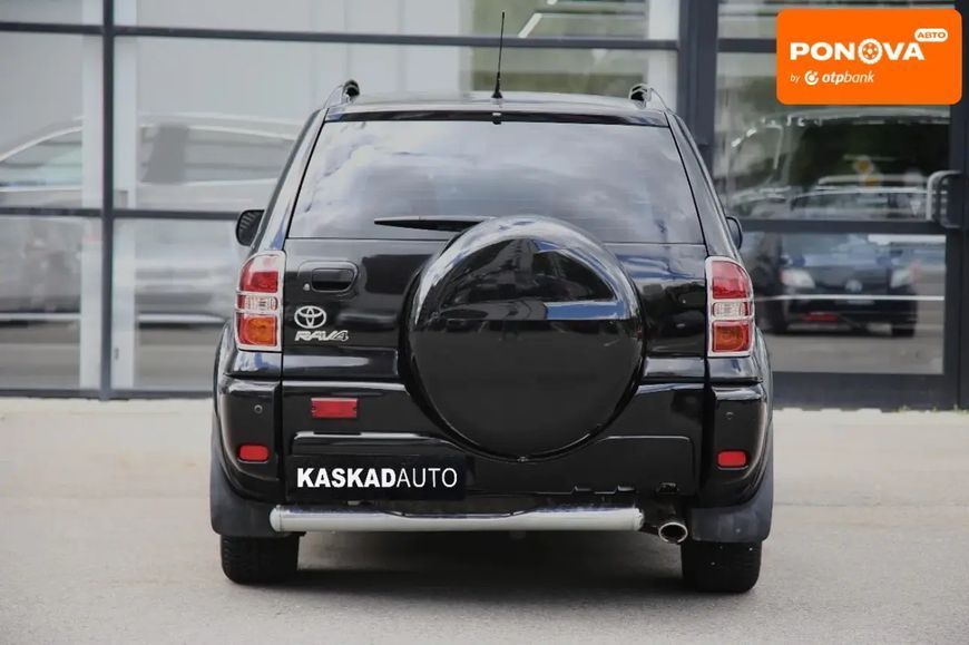 Toyota RAV4, 2004 р., Газ пропан-бутан / Бензин, 250 тис. км, Позашляховик / Кросовер, Чорний, Харків AT-10418214 фото