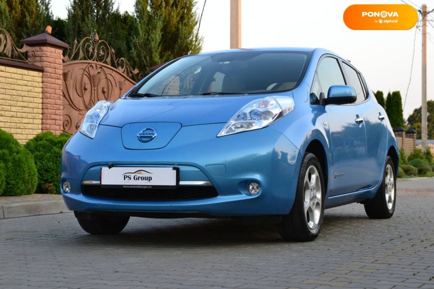 Nissan Leaf, 2013, Електро, 124 тис. км, Хетчбек, Синій, Луцьк 110346 фото