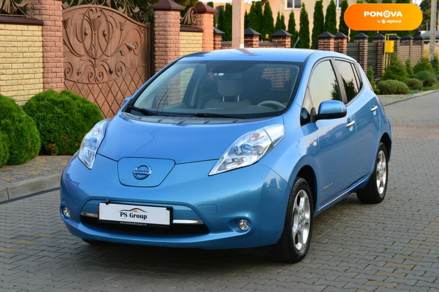 Nissan Leaf, 2013, Електро, 124 тис. км, Хетчбек, Синій, Луцьк 110346 фото