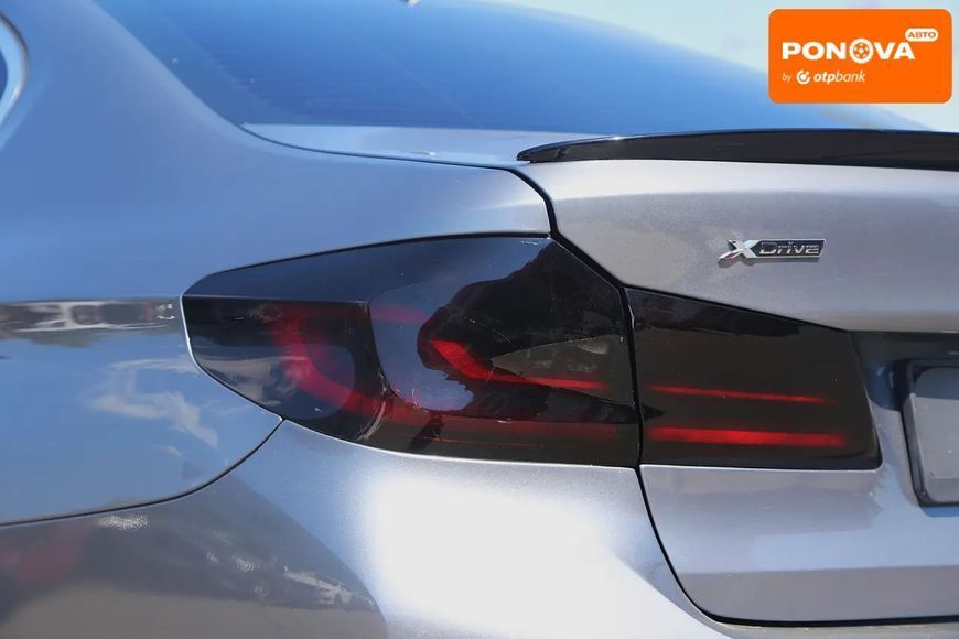 BMW 5 Series, 2019 р., Бензин, 108 тис. км, Седан, Сірий, Київ AT-10416739 фото