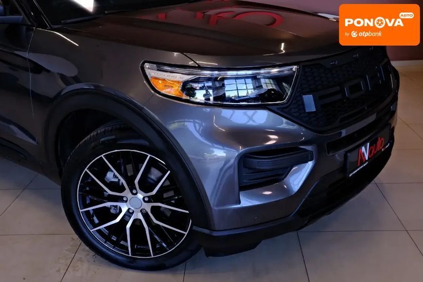 Ford Explorer, 2020 р., Бензин, 98 тис. км, Позашляховик / Кросовер, Сірий, Одеса AT-10418671 фото