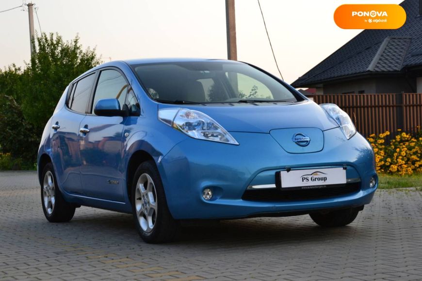 Nissan Leaf, 2013, Електро, 124 тис. км, Хетчбек, Синій, Луцьк 110346 фото