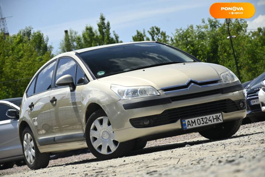 Citroen C4, 2007, Бензин, 1.36 л., 194 тис. км, Хетчбек, Жовтий, Бердичів 103189 фото