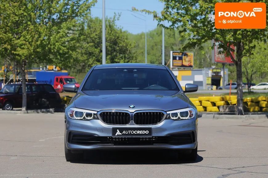 BMW 5 Series, 2019 р., Бензин, 108 тис. км, Седан, Сірий, Київ AT-10416739 фото