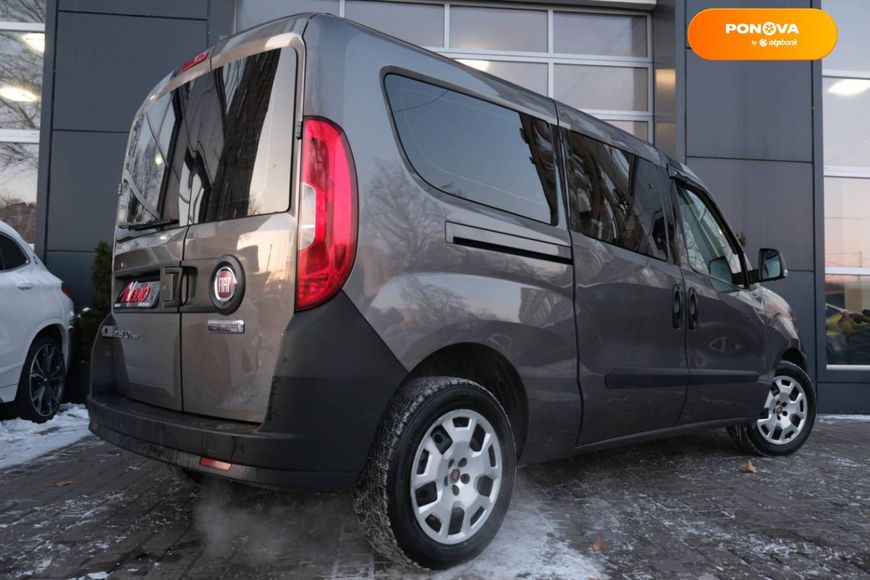 Fiat Doblo, 2018, Газ пропан-бутан / Бензин, 1.4 л., 83 тис. км, Мінівен, Сірий, Одеса 10806 фото