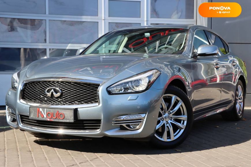 Infiniti Q70, 2017, Бензин, 2.5 л., 11 тис. км, Седан, Сірий, Одеса 22924 фото