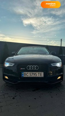 Audi A5, 2016, Бензин, 1.98 л., 127 тис. км, Купе, Чорний, Львів Cars-Pr-63624 фото