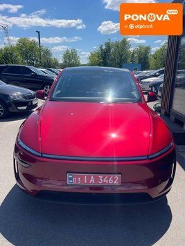 Tesla Model Y, 2025 г., Електро, 12 тыс. км, Внедорожник / Кроссовер, Красный, Днепр (Днепропетровск) AT-10423876 фото