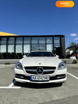 Mercedes-Benz SLK-Class, 2014, Дизель, 2.14 л., 82 тис. км, Родстер, Білий, Київ Cars-Pr-167991 фото