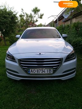 Hyundai Genesis, 2015, Бензин, 3.78 л., 88 тис. км, Седан, Білий, Ужгород Cars-Pr-153535 фото