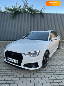 Audi S4, 2018, Бензин, 3 л., 76 тис. км, Седан, Білий, Харків Cars-Pr-235768 фото