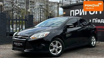 Ford Focus, 2014 р., Бензин, 168 тис. км, Седан, Чорний, Миколаїв AT-10414784 фото