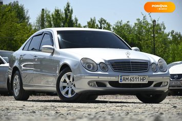 Mercedes-Benz E-Class, 2002, Дизель, 2.15 л., 289 тис. км, Седан, Сірий, Бердичів 110267 фото