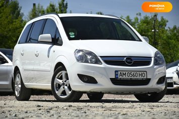 Opel Zafira, 2012, Дизель, 1.7 л., 261 тис. км, Мінівен, Білий, Бердичів 108096 фото