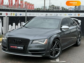 Audi S8, 2012, Бензин, 4 л., 245 тис. км, Седан, Сірий, Київ 114035 фото