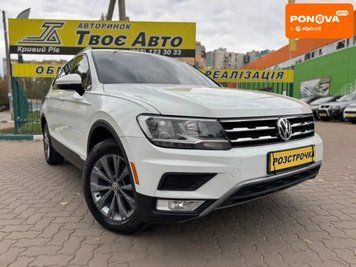 Volkswagen Tiguan, 2018 р., Бензин, 117 тис. км, Позашляховик / Кросовер, Білий, Кривий Ріг AT-10403616 фото