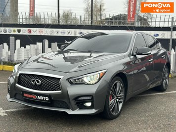 Infiniti Q50, 2013, Гібрид (HEV), 3.5 л., 245 тис. км, Седан, Сірий, Київ 279810 фото