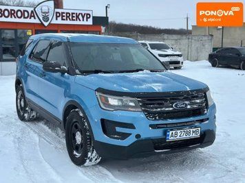 Ford Explorer, 2017 р., Бензин, 182 тис. км, Позашляховик / Кросовер, Синій, Вінниця AT-10408738 фото