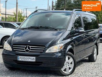Mercedes-Benz Vito, 2007 р., Бензин, 68 тис. км, Мінівен, Чорний, Дніпро (Дніпропетровськ) AT-10424329 фото