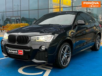 BMW X4, 2015, Бензин, 2 л., 185 тис. км, Позашляховик / Кросовер, Чорний, Львів 279604 фото