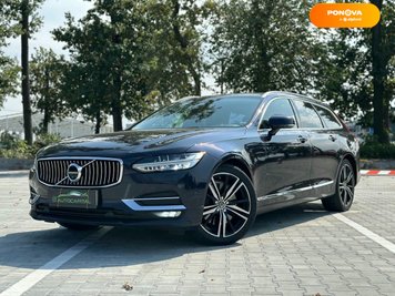 Volvo V90, 2016, Бензин, 1.97 л., 180 тис. км, Універсал, Синій, Київ 205555 фото