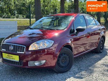 Fiat Linea, 2010 г., Бензин, 156 тыс. км, Седан, Красный, Умань AT-10423210 фото