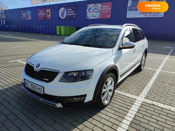 Skoda Octavia Scout, 2015, Дизель, 1.97 л., 202 тис. км, Універсал, Білий, Нововолинськ Cars-Pr-228471 фото