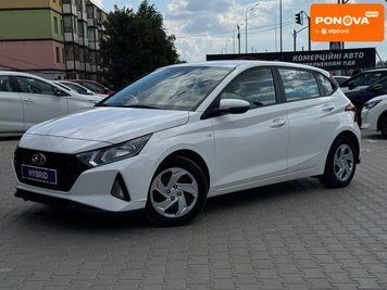 Hyundai i20, 2022 р., Гібрид (MHEV), 47 тис. км, Хетчбек, Білий, Вінниця AT-10427898 фото