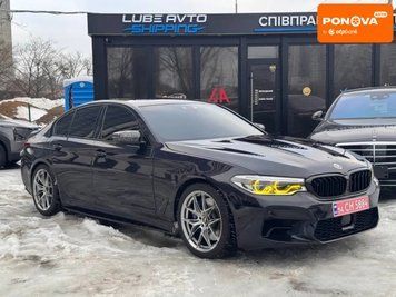 BMW 5 Series, 2019 г., Бензин, 84 тыс. км, Седан, Чорный, Киев AT-10411264 фото