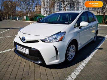 Toyota Prius v, 2014, Гібрид (HEV), 1.8 л., 194 тис. км, Універсал, Білий, Одеса Cars-Pr-84445 фото