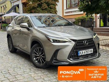 Lexus NX, 2023 р., Бензин, 48 тис. км, Позашляховик / Кросовер, Сірий, Вишневе AT-10431537 фото