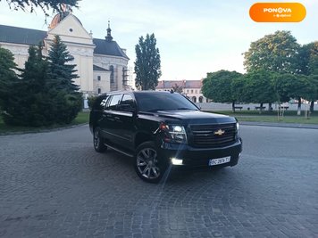 Chevrolet Suburban, 2015, Бензин, 5.3 л., 230 тис. км, Позашляховик / Кросовер, Чорний, Львів Cars-Pr-214889 фото