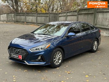 Hyundai Sonata, 2018, Газ пропан-бутан / Бензин, 2.4 л., 85 тис. км, Седан, Синій, Київ 279088 фото