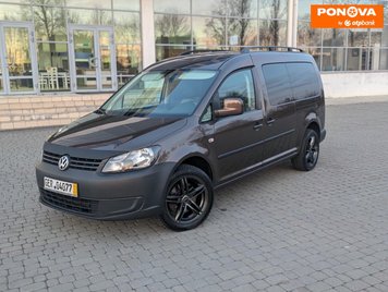 Volkswagen Caddy, 2012, 2 л., 276 тис. км, Мінівен, Коричневий, Івано-Франківськ Cars-Pr-275527 фото