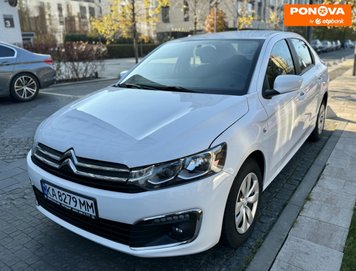 Citroen C-Elysee, 2021, Бензин, 1.6 л., 49 тис. км, Седан, Білий, Київ Cars-Pr-275174 фото