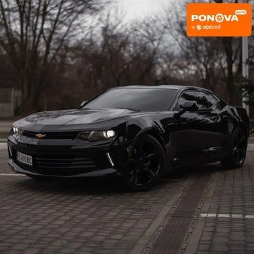 Chevrolet Camaro, 2017 г., Бензин, 48 тыс. км, Кабриолет, Чорный, Днепр (Днепропетровск) AT-10416278 фото