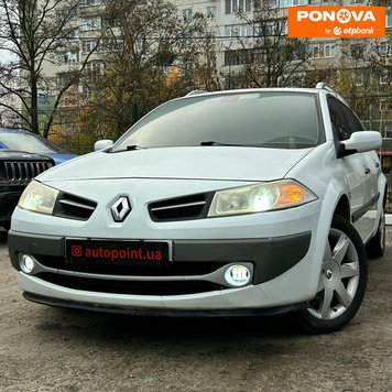 Renault Megane, 2008, Дизель, 1.87 л., 334 тис. км, Універсал, Білий, Суми 280505 фото