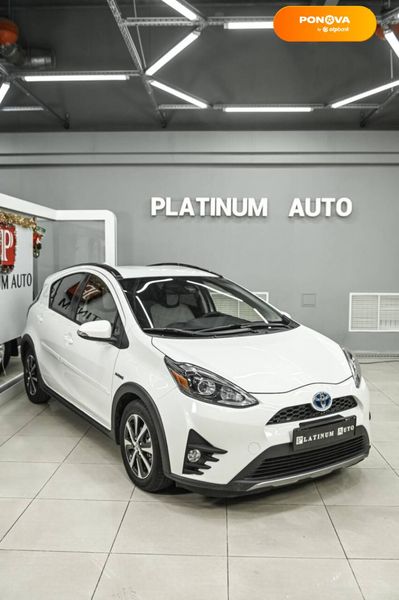 Toyota Prius C, 2017, Гибрид (HEV), 1.5 л., 105 тыс. км, Хетчбек, Белый, Одесса 17869 фото