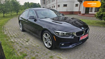 BMW 4 Series Gran Coupe, 2017, Бензин, 2 л., 135 тыс. км, Купе, Чорный, Львов 49599 фото