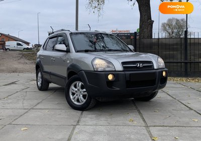 Hyundai Tucson, 2007, Газ пропан-бутан / Бензин, 1.98 л., 245 тыс. км, Внедорожник / Кроссовер, Серый, Киев 8297 фото