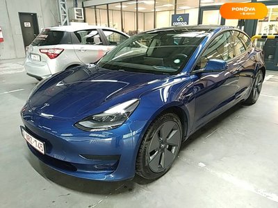 Tesla Model 3, 2021, Електро, 73 тыс. км, Седан, Синий, Киев Cars-EU-US-KR-48597 фото