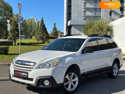 Subaru Outback, 2014, Бензин, 2.5 л., 220 тис. км, Універсал, Білий, Київ 981 фото