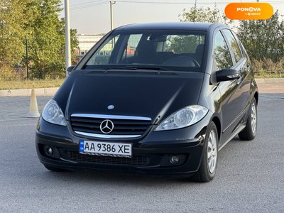 Mercedes-Benz A-Class, 2005, Бензин, 1.7 л., 127 тыс. км, Хетчбек, Чорный, Днепр (Днепропетровск) 8237 фото