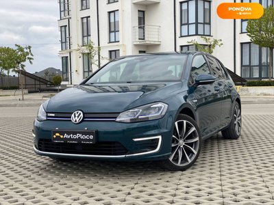 Volkswagen e-Golf, 2017, Електро, 159 тис. км, Хетчбек, Зелений, Луцьк 40825 фото