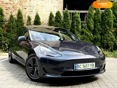 Tesla Model 3, 2022, Електро, 33 тыс. км, Седан, Серый, Львов 46690 фото