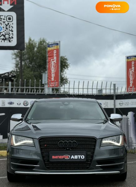 Audi S8, 2012, Бензин, 4 л., 245 тыс. км, Седан, Серый, Киев 114035 фото