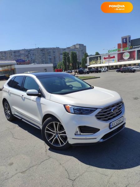 Ford Edge, 2019, Бензин, 2 л., 21 тыс. км, Внедорожник / Кроссовер, Белый, Харьков Cars-Pr-64399 фото