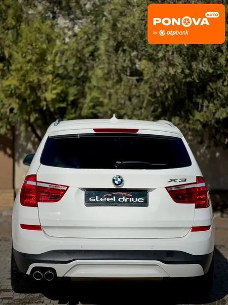 BMW X3, 2015 р., Бензин, 178 тис. км, Позашляховик / Кросовер, Білий, Миколаїв AT-10413610 фото