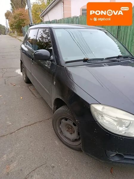 Skoda Fabia, 2007 р., Газ пропан-бутан / Бензин, 362 тис. км, Хетчбек, Чорний, Київ AT-10403849 фото